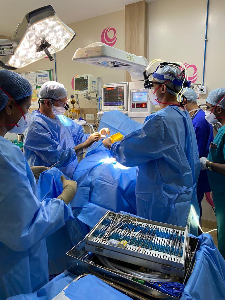 PrashanthUrs8's tweet photo. @preethareddy28 Baby born at 25 wks now is 940 gms 33 wks with large PDA 4 mm PDA Ligation cardiac surgery done in NICU A First  in Apollo Baby stableCTVSDr Manoj Dr cardiologyDR Jayaranganath Neonatology Dr PrashanthUrs teamApollo Seshadripuram https://t.co/zFmDFz0Epb
