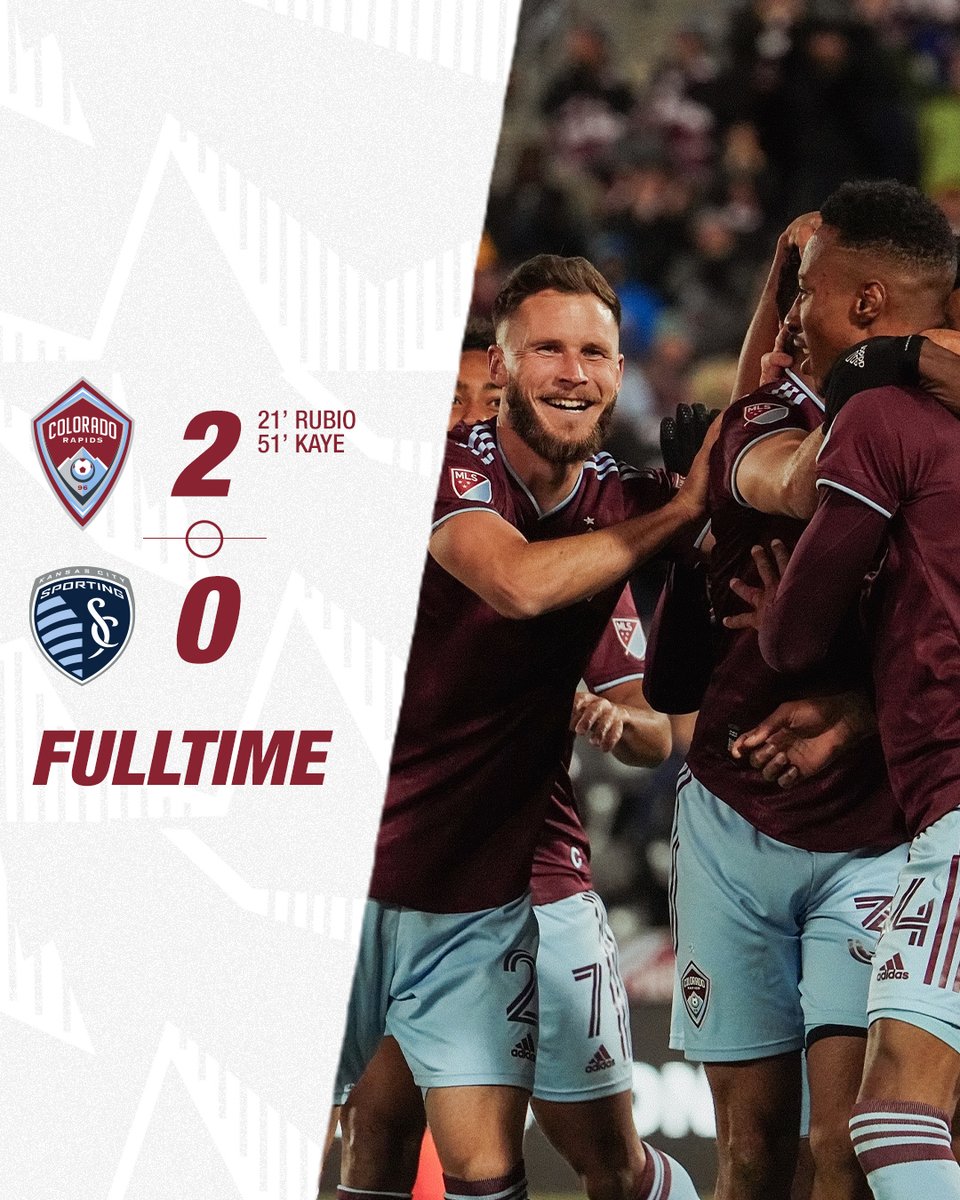 ColoradoRapids's tweet photo. STILL UNBEATEN AT HOME!!

#COLvSKC https://t.co/Psb1udeDbn