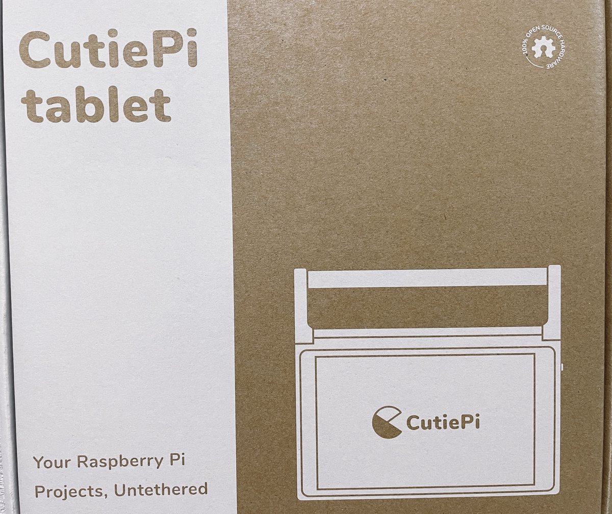 inoriaki's tweet photo. #CutiePi tablet
届きました。 https://t.co/zXEV9VK6Dt