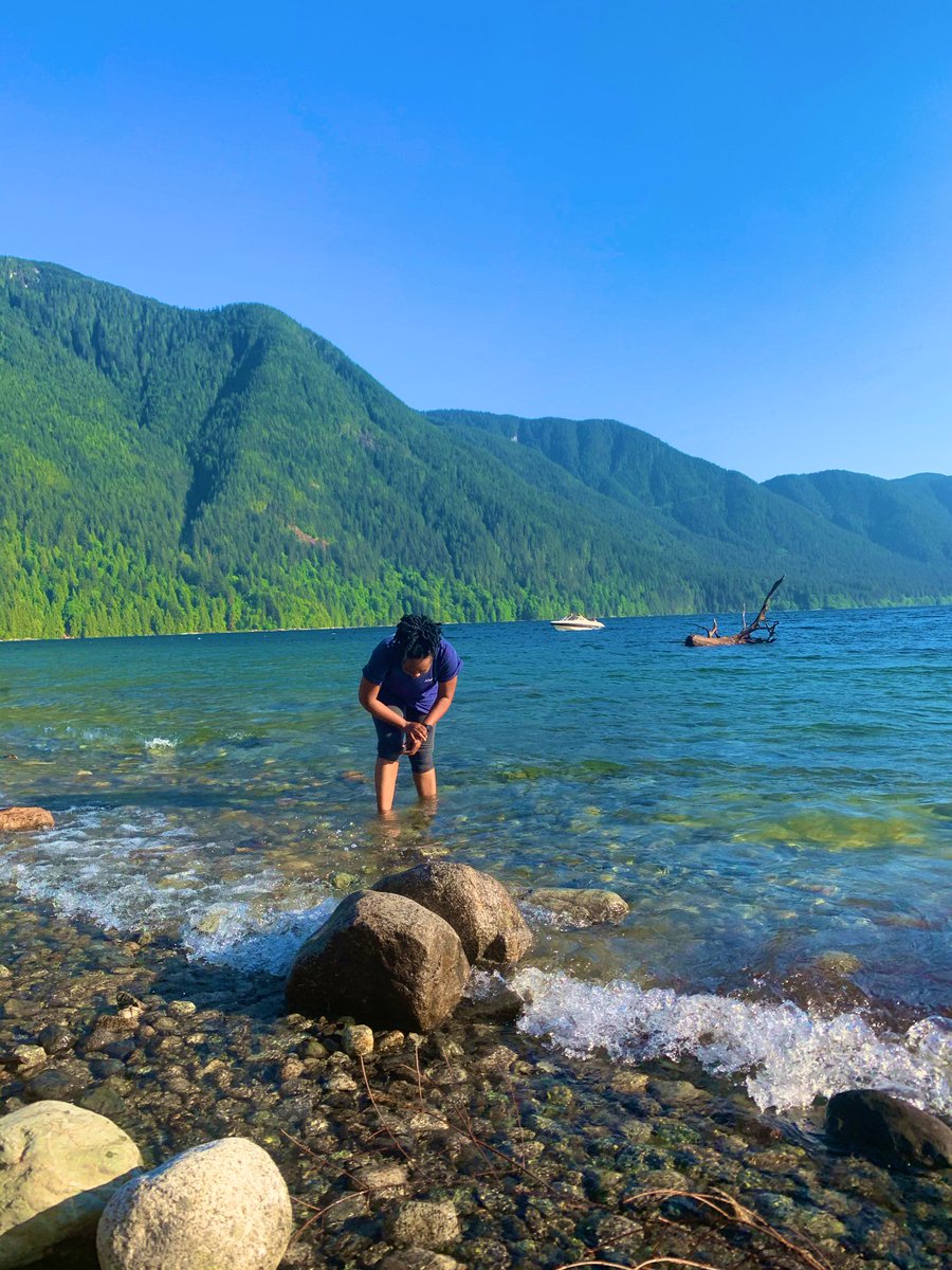 DeeSkitlz's tweet photo. Watching The Adam Project and itโs now the scene with the cabin on the lake, and Iโm like, โIโve been hereโ. Golden Ears Park #MakeMemories #BCnice https://t.co/H2O9yva761