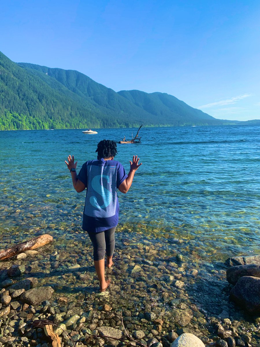 DeeSkitlz's tweet photo. Watching The Adam Project and itโs now the scene with the cabin on the lake, and Iโm like, โIโve been hereโ. Golden Ears Park #MakeMemories #BCnice https://t.co/H2O9yva761