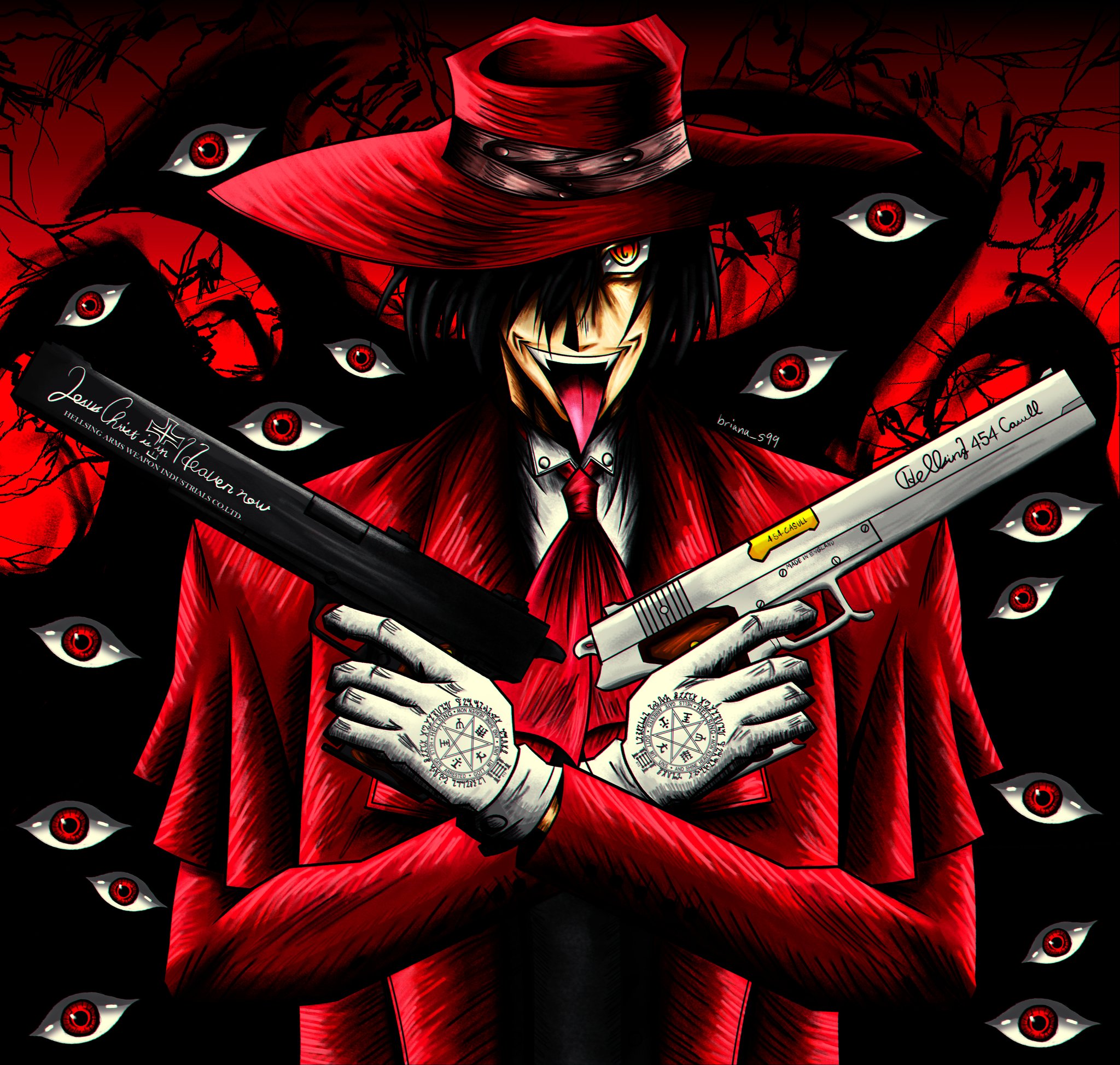 Hellsing Ultimate The Great Nightmare That Is Alucard Anime Horrors   Bloody Disgusting