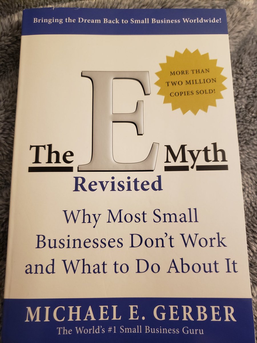 baytrader925's tweet photo. Great book for someone just getting started opening their own business. Recommended to me by my dude Mike. https://t.co/egoo5Gi1xk