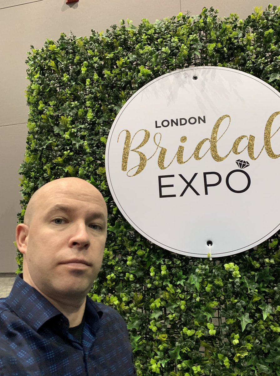 arthurkorbiel's tweet photo. Come visit me at the London Bridal Expo this weekend! #bridal #bridalexpo #ldnont #rbcplace https://t.co/ikxE0o1cK3