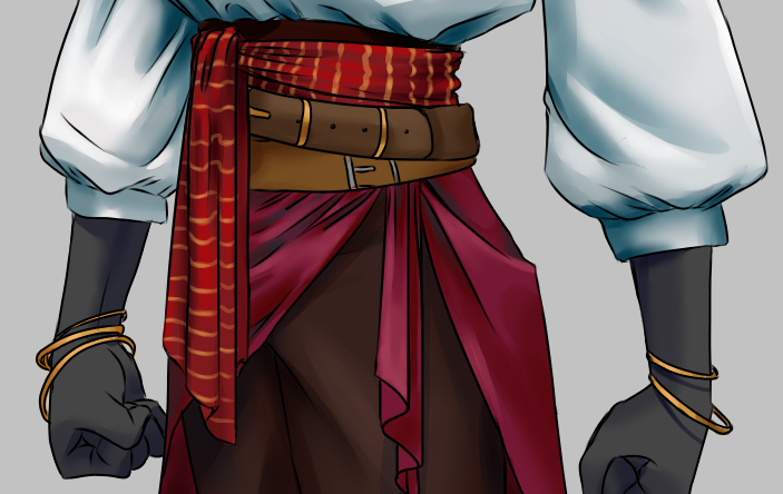 ShaderuVT's tweet photo. What can I say, a deep space pirate needs his belts #Vtuber #ENVtuber #shaderuvt https://t.co/ngBqIMQMSC