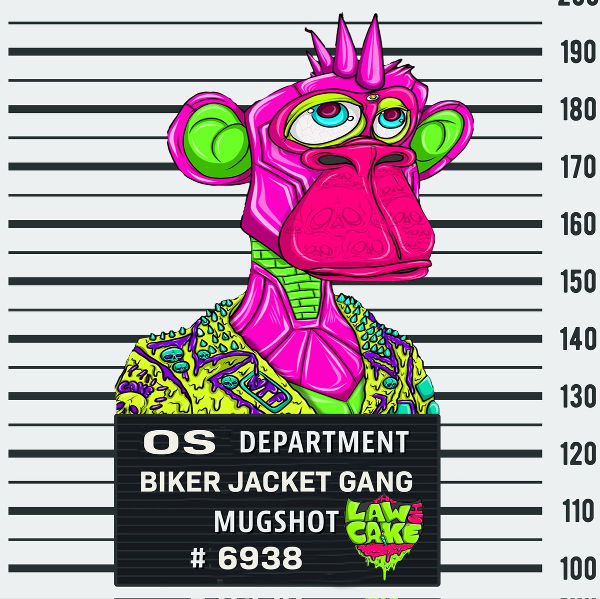 OscarsVista's tweet photo. #NewProfilePic #FreeCakedApes #capestrong @CakeNygard @CakedApes #LFG #NFTCommunity #bikerjacketgang #ganggang https://t.co/ZCFZSvY71T