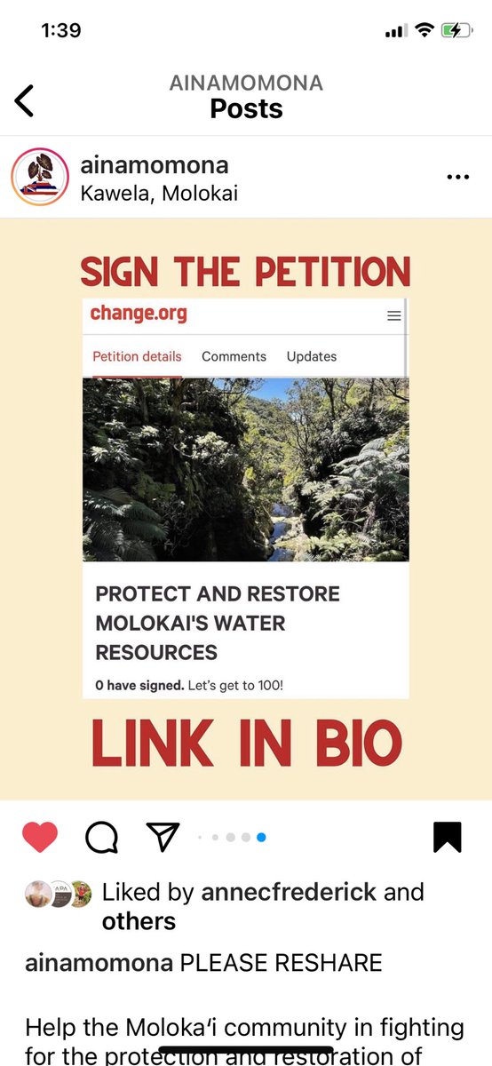 MTnotes's tweet photo. Please help Molokai free their stream, Kawela, from corporate exploitation. They are asking for our testimony & signatures. Hearing is on Tuesday. Lear more: @aina_momona
#freethestreams https://t.co/AKd9Ywl6TK