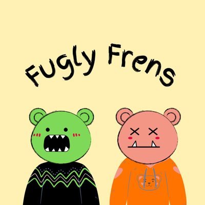 Well finally got enough courage to say fug it! here it is! 
by yours truly ⭐

Help me make NFT's Fun again. 

No over complicated, Over promised road map just fun art and maybe a staking contract 🤫 
@Fuglyfrens