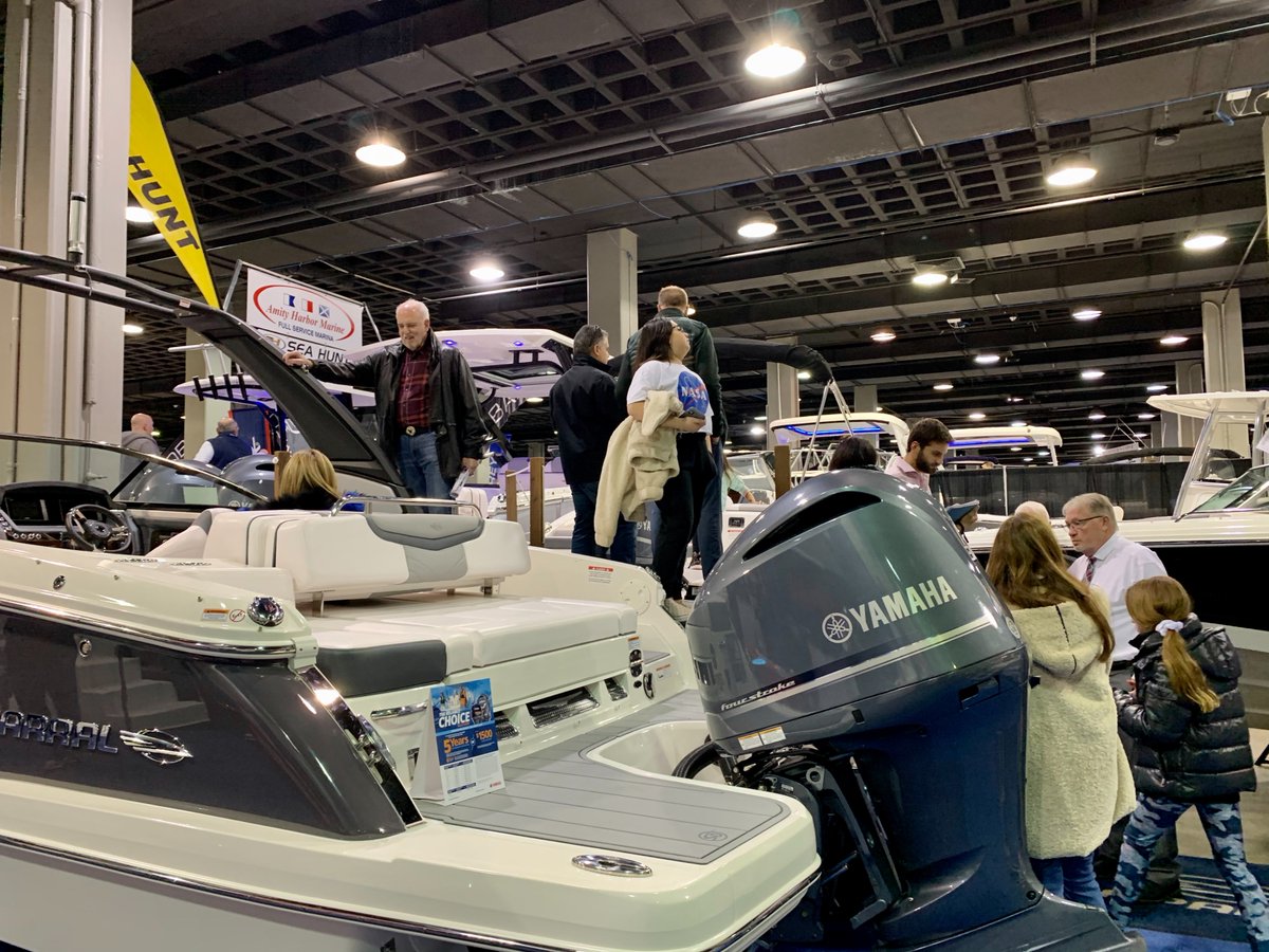 BoatingOnLI's tweet photo. Sea you tomorrow at the #NassauColiseum for the last day of the #LIBoatShow #LongIslandBoatShow? https://t.co/d80yJF1mxs