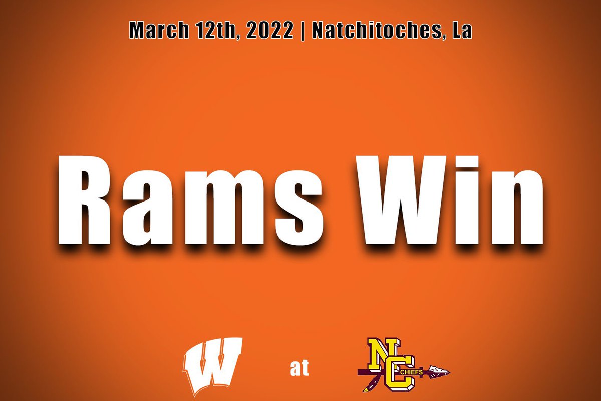 WHSBaseball____'s tweet photo. Rams beat 5A Natchitoches central in game 3 of the series 3-0! We pick back up Monday at home against Pine Prairie!

#GoRams https://t.co/vJAiSPiKXF
