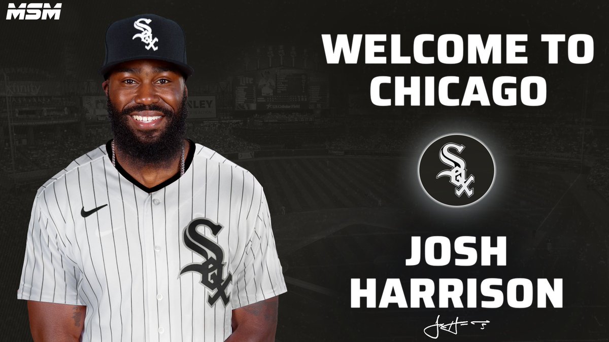 MSM is excited to announce that free agent, Josh Harrison, and the Chicago White Sox are in agreement (pending physical) on a contract for the 2022 season! Welcome to Chicago <a href="/jhay_da_man/">Josh Harrison</a>!

#whitesox // #msmfamily