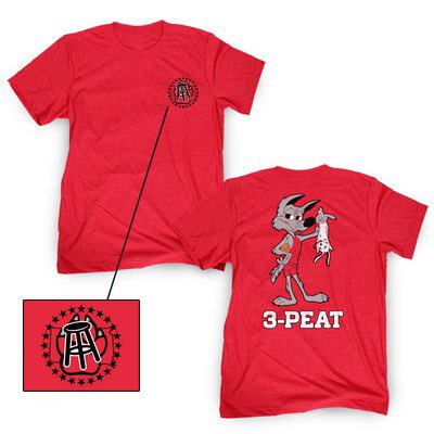 USDBarstool's tweet photo. THEY’RE HERE!! Get your limited edition SLT shirts TODAY‼️
T-Shirt: https://t.co/AhdFi1AEvy
Sweatshirt: https://t.co/LPeq5jlWZh https://t.co/j6tQH7BAni