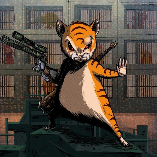 DUDENEVERQUITS's tweet photo. Named him “Kickass Roborovski”🐹 🥷 just because 🤷♂️
#roborovskinft #NFTProject #NFTcollection #customizednft https://t.co/7HPebMWc0u