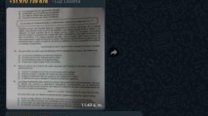 Daniloto13's tweet photo. Abro hilo de fraude en San Marcos:
¿Entonces vivimos en el mundo de las coincidencias o qué?
¿A sí de corrupta está nuestra educación?
Aproximadamente 11:30 a.m.
Se filtraron fotos del exámen  por todos lados. https://t.co/2lcC4xrq88