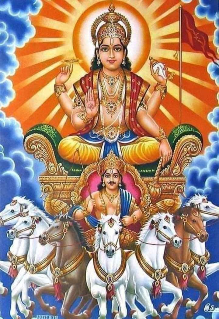 ॐ आदिदेव नमस्तुभ्यं प्रसीद मम् भास्कर।
दिवाकर  नमस्तुभ्यं  प्रभाकर   नमोस्तुते ।।
हे सूर्यनारायण भगवान् आप अपनी जीवनदायिनी किरणों से हम सब में नवजीवन का संचार करने की कृपा करें।
🌞🙏 शुभ सवेरा🙏 🌞 
🌾🙏शुभ रविवार 🙏🌾
🌹ॐ आदित्याय नमः🌹
☀ 🙏ॐ सूर्याय नमः🙏☀