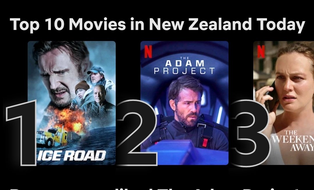 KayC4EmJay's tweet photo. #TheAdamProject only at number two here?? 🤔 Wonder how many times I need to watch it to get it to #1? #challengeaccepted 
@VancityReynolds https://t.co/zjmej1693q