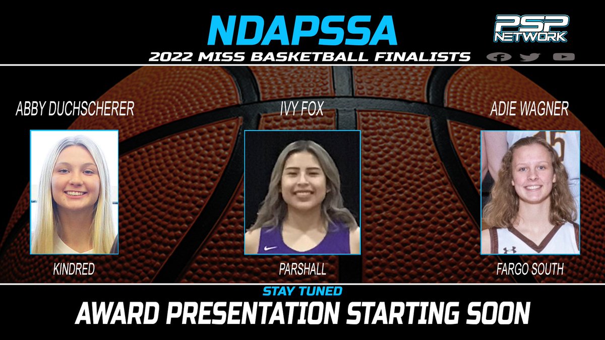 🚨🚨🛎Make sure to stay tuned to the #PSPNetwork YouTube & Facebook Pages shortly after the Girls' Championship game for the presentation of the 2022 NDAPSSA Miss Basketball Award! facebook.com/thepspnetwork youtube.com/channel/UCqDwJ… #NDPreps @NDHSAA @KHSVikingsHoops @southbruins