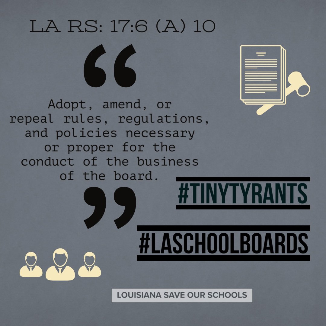 LouisianaSOS's tweet photo. Ask your legislators for the Right2Speak no more #tinytyrants https://t.co/oU999Yjzc7