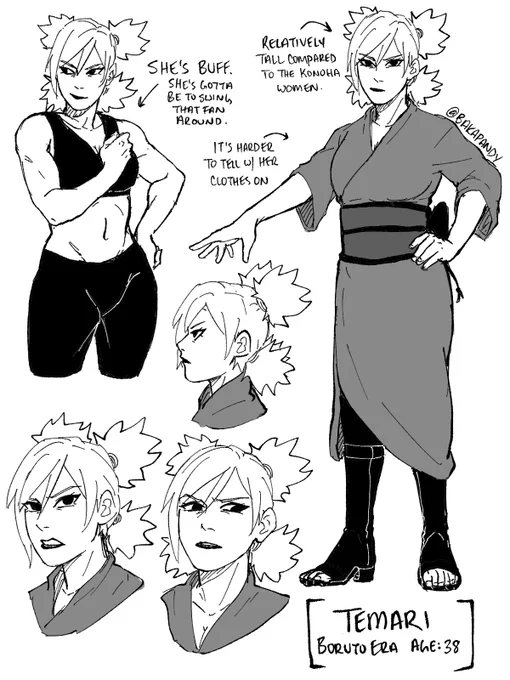 And to round it out, here's Temari 