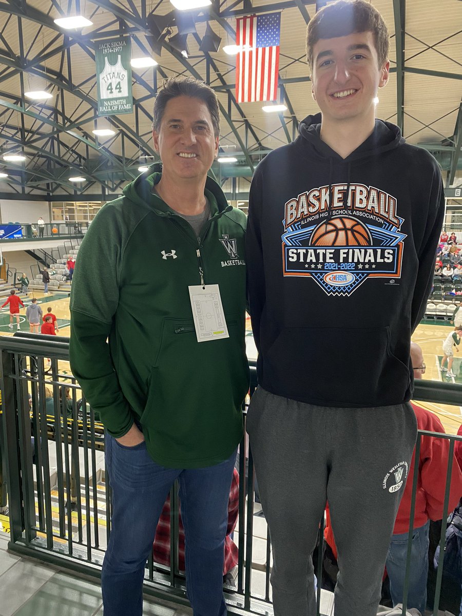 Great to meet 6-10 <a href="/IWUBasketball/">Illinois Wesleyan Basketball</a> commit <a href="/NathanBoldt3/">Nathan Boldt</a>!! #d3hoops