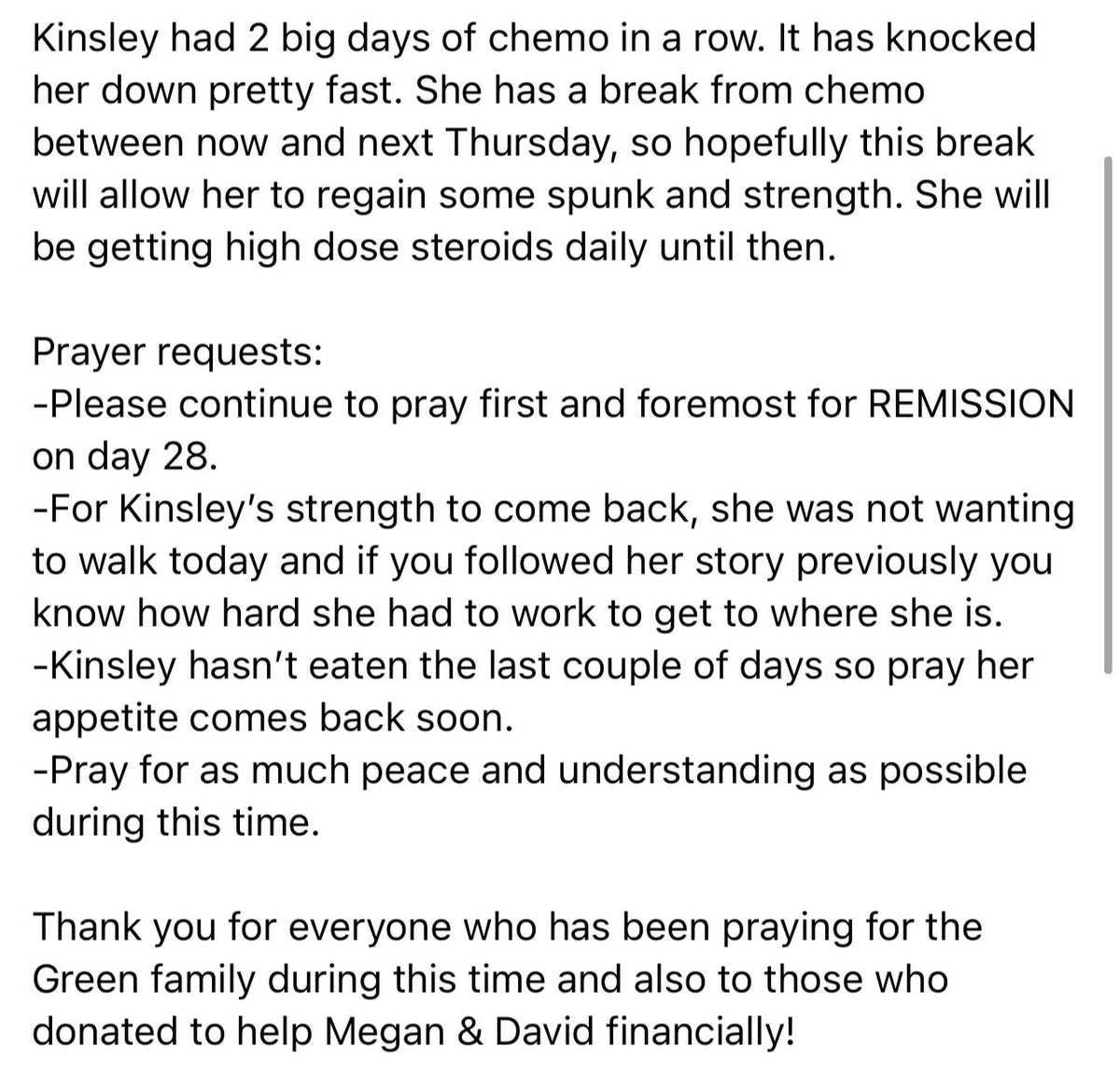 David Green tweet media