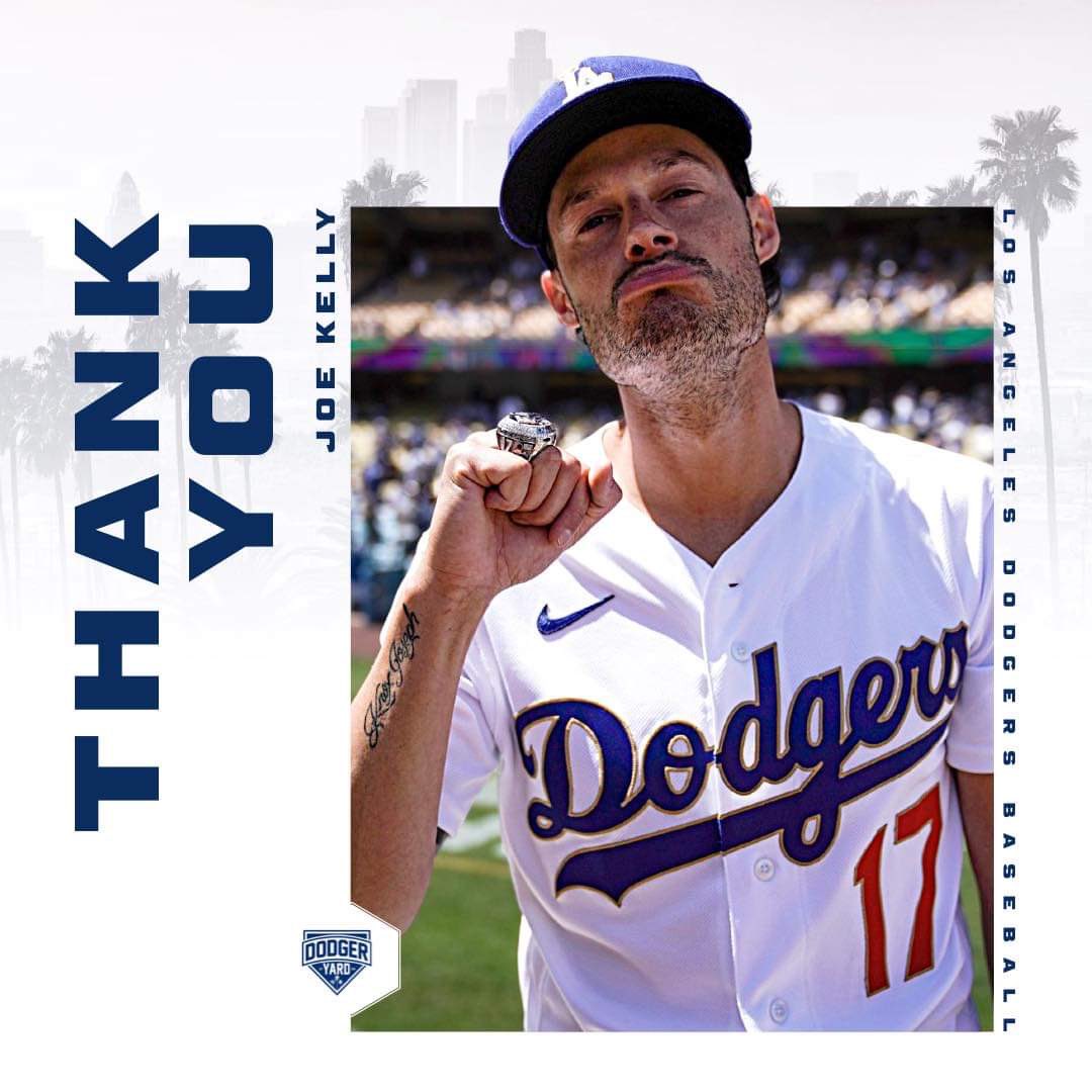 DodgerYard's tweet image. Thank you for everything, Joe! Your time with the Dodgers will never be forgotten.