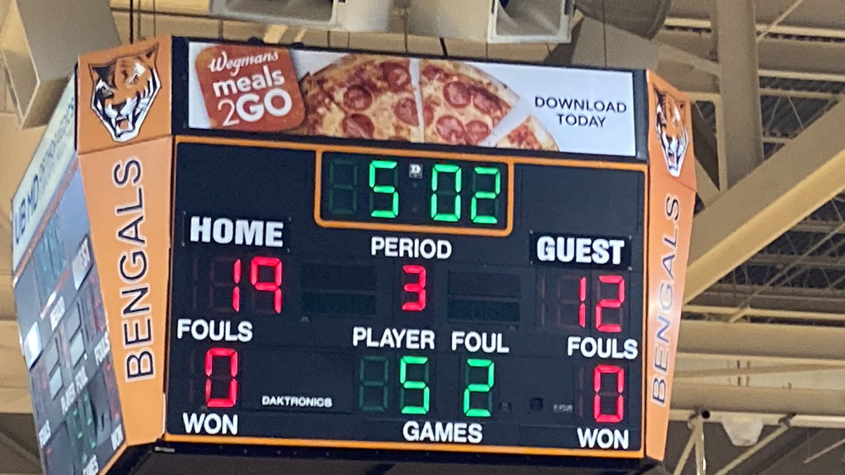Tough 1st half for <a href="/Newark_HS/">Newark High School</a>. Big men in foul trouble early, but the team handled adversity and their subs kept them in the game. Hoping for a second half run!