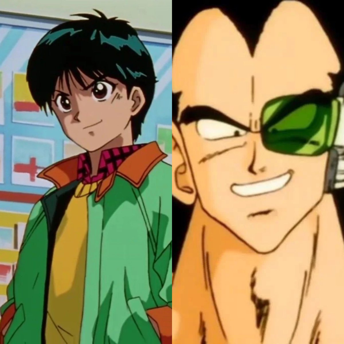 YYHShots's tweet photo. Ever thought a voice sounded familiar? Here are some characters who share the same voice actors from YYH and Dragon Ball Z! https://t.co/tWoYDX8AcV