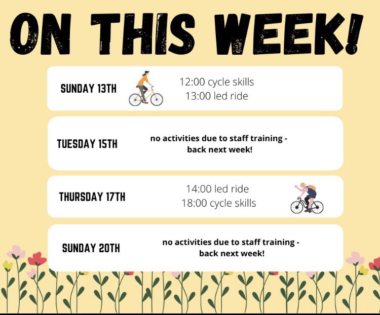 VOLTrust's tweet photo. The weather isnโt going to be too bad today, why not come and try our electric bikes in the cycle skills class at 12 and we then have. Led ride at 1pm.
#westdunbartonshire #sundayfunday. #getfitter #rosshead #cycle https://t.co/PQUFvFXZkh
