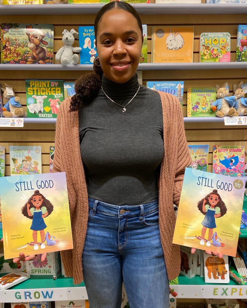 BNWestChester's tweet photo. 🚨new local author alert🚨 
we now have “Still Good” by local author India Steward in store! Come and grab your copy today! 

#newbook #bookstagram #localauthor #book #barnesandnoble #childrensbook #indiasteward #stillgood https://t.co/5Ad6BJmisO