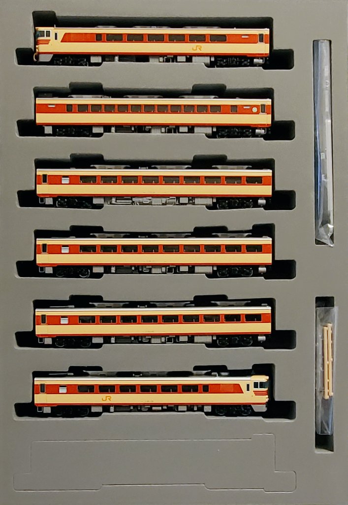 2月発売新製品､JRキハ82系特急ディーゼルカー(ひだ・南紀)｡通常の5両