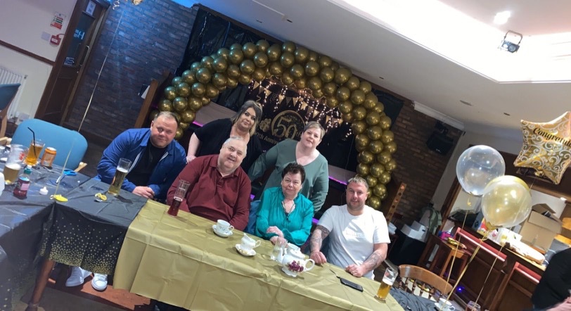 BPedal's tweet photo. Happy anniversary granny and grandad 
Family ❤️❤️❤️ https://t.co/aERnfW3vQq