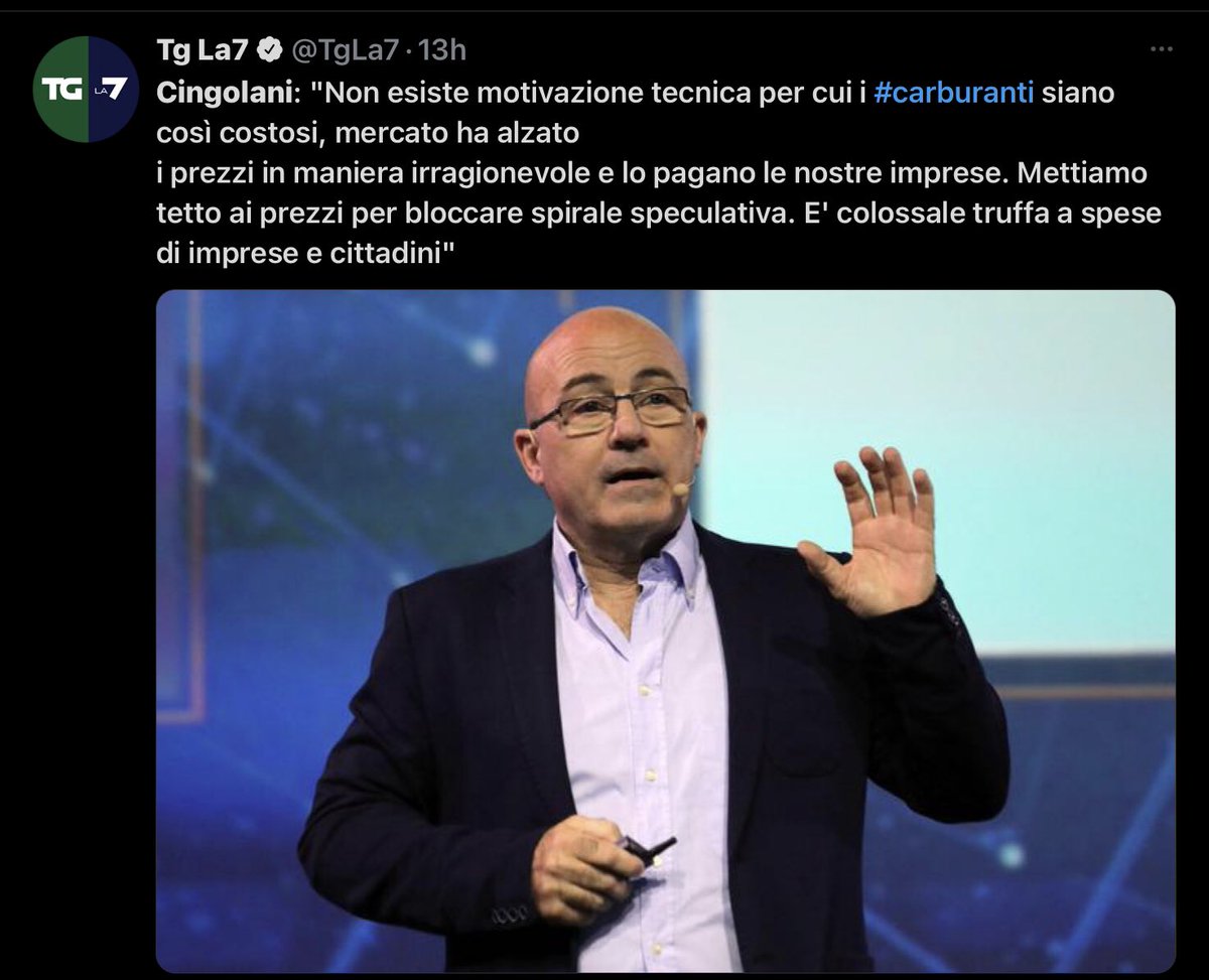 magibe's tweet image. E quindi cosa intende fare il #governo #Draghi per impedire la # truffa sui #carburanti e perseguire i colpevoli?
@Palazzo_Chigi #Cingolani @MiTE_IT