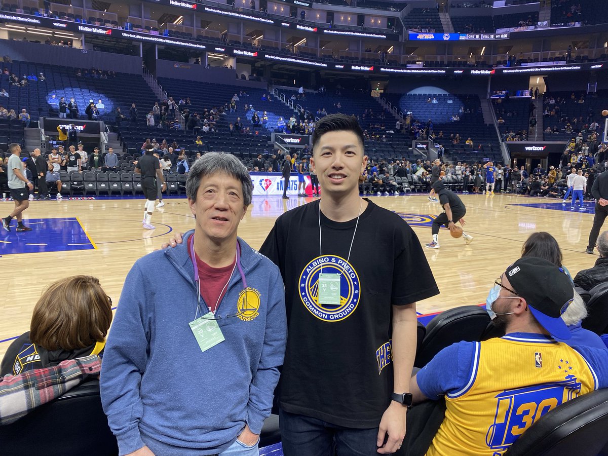LowellTong's tweet photo. Id be a Warriors fan for these seats https://t.co/Lm3Jf9qpCR
