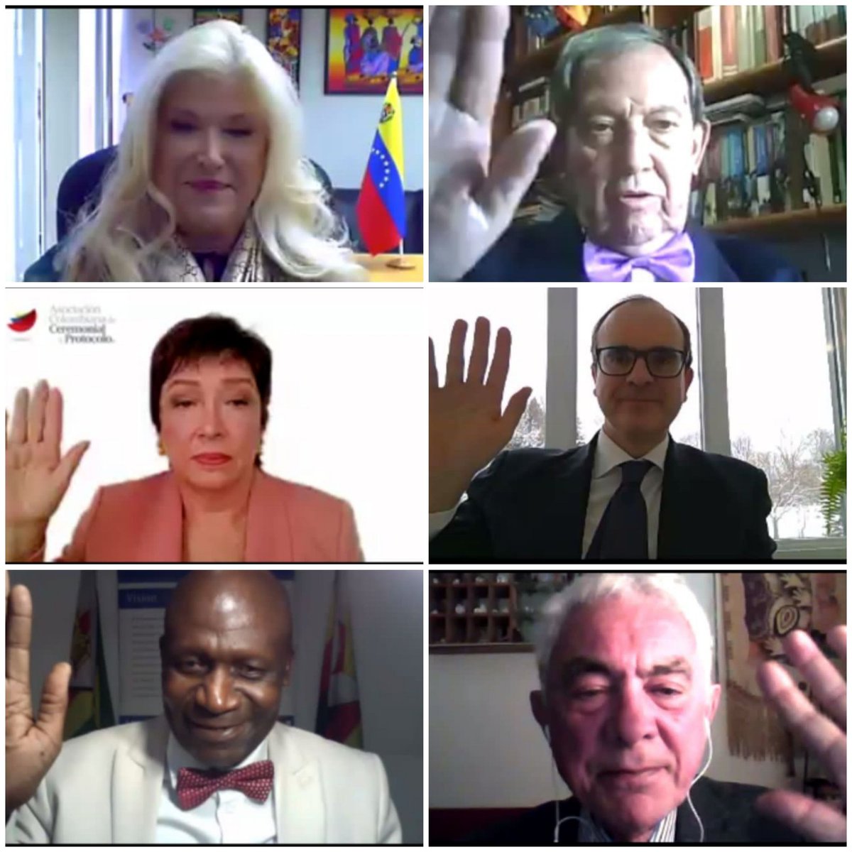 Los 𝑨𝒄𝒂𝒅𝒆́𝒎𝒊𝒄𝒐𝒔 𝒅𝒆 𝑵𝒖́𝒎𝒆𝒓𝒐 dieron su promesa de contribuir, a través de sus conocimientos,  al fortalecimiento de la ciencia ceremonialística universal.
<a href="/aicp_oicp/">AICP - Ceremonial y Protocolo</a> <a href="/OICP_Protocolo/">OICP</a>