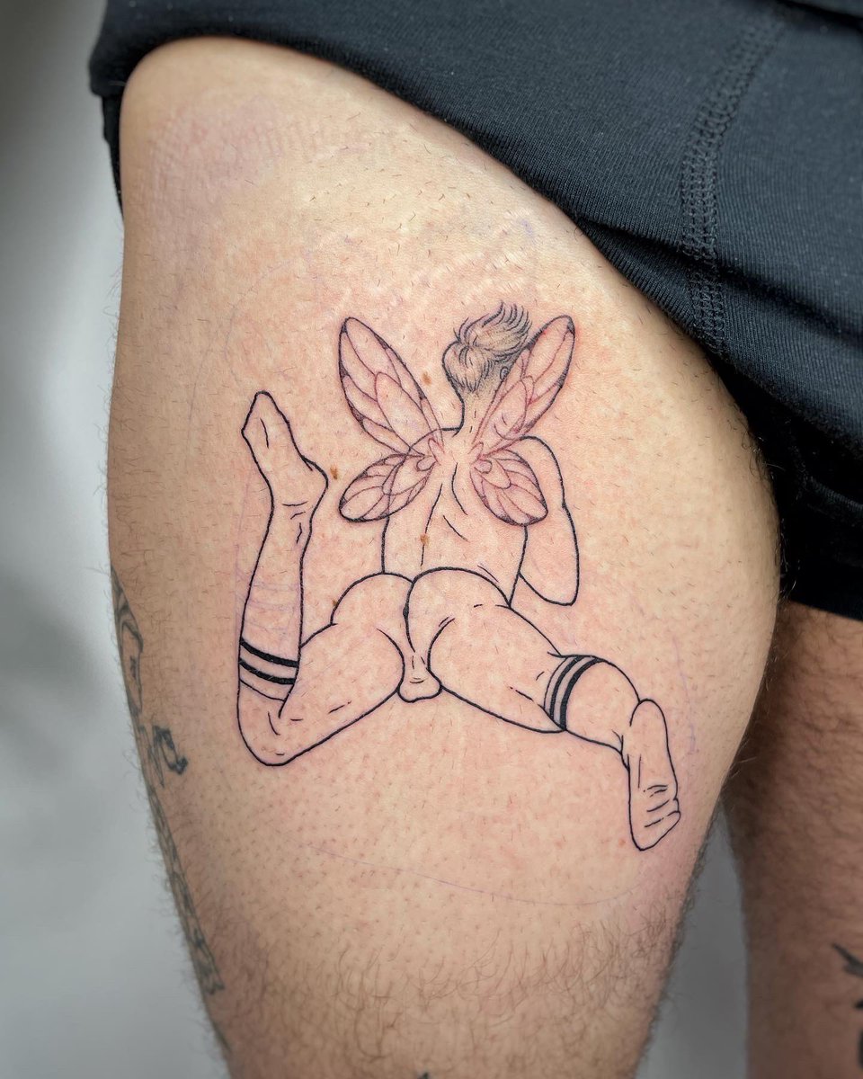 inkerbill's tweet photo. Gotta be top 5 hottest tattoos I’ve done tbh. 🥴 https://t.co/DqCwVFS5qz