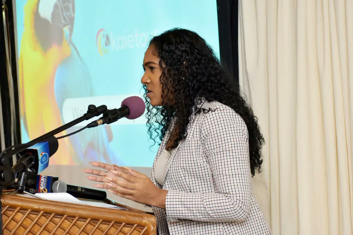 F1commguru's tweet photo. We are pleased to have been a part of the launching of https://t.co/UlwXfVFeyd, a new global Guyanese search engine that allows millions of tourists from the diaspora &amp; elsewhere to find, book &amp; pre-pay for Guyana’s unique tourism experiences. Download Kaietour on your App store. https://t.co/P3N6hyHGtc