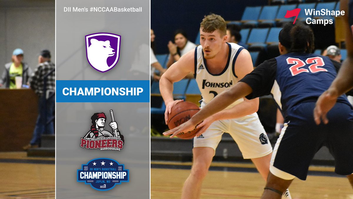 NCCAAChamps's tweet photo. DII Men's #NCCAABasketball Championship Game: #2 @CUHPioneers vs. #4 @StormAthletics at 7:30pm CT. 
Live Stats: https://t.co/Vi2g1amLkT
Video (PPV): https://t.co/Gd19Xo0FXr https://t.co/gwFMxsFwiJ