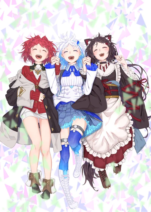 知らない人のための
ケルさんの描いたさんばか 