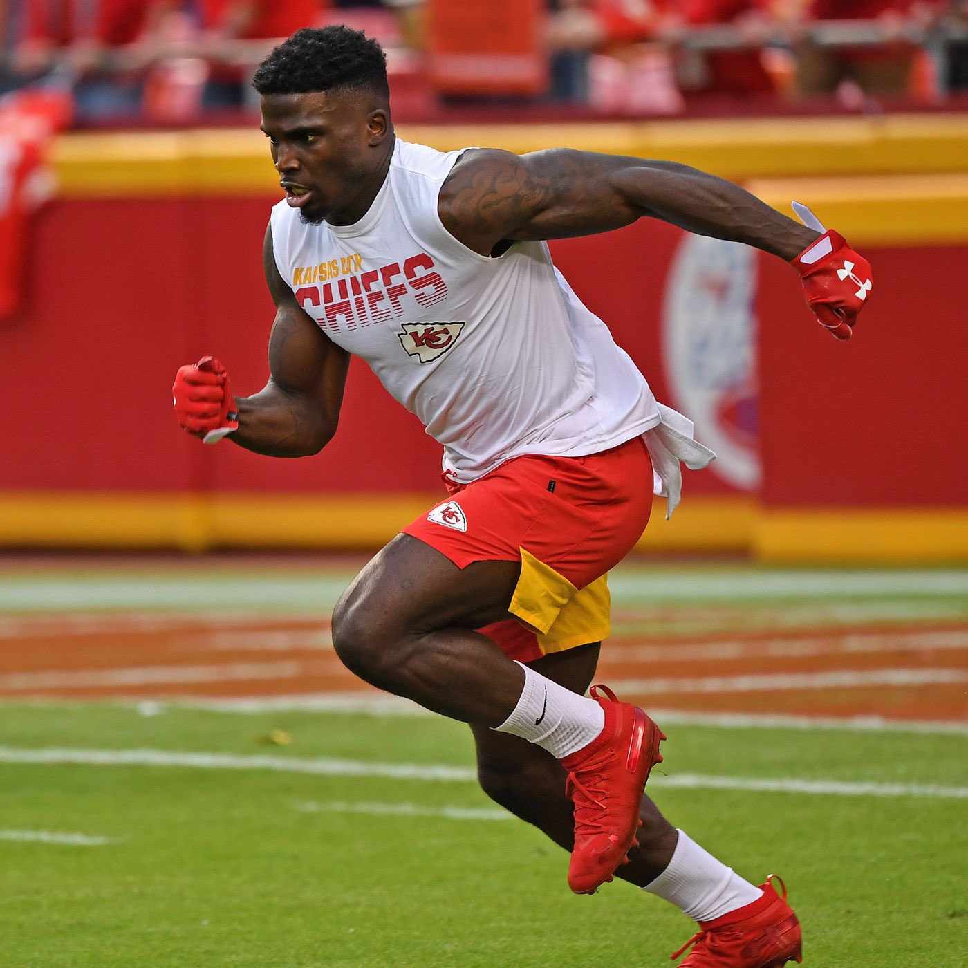 Ballsack Sports ® on Twitter "Chiefs superstar Tyreek Hill is now clocking in the 4.084.17