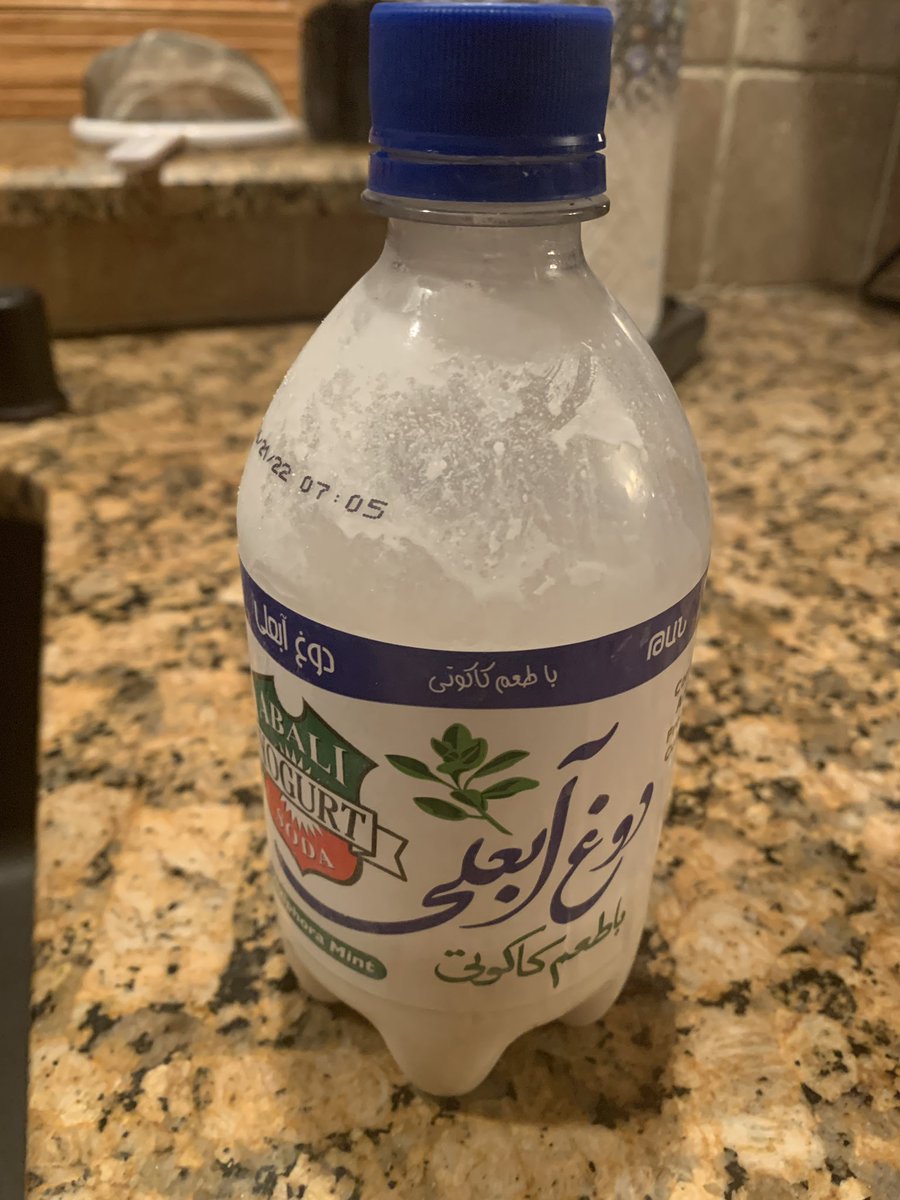 hsaadati20's tweet photo. Post 2 hour work out hydration. Better than Gatorade 😃 #doogh #دوغ https://t.co/GFwQnepcSj