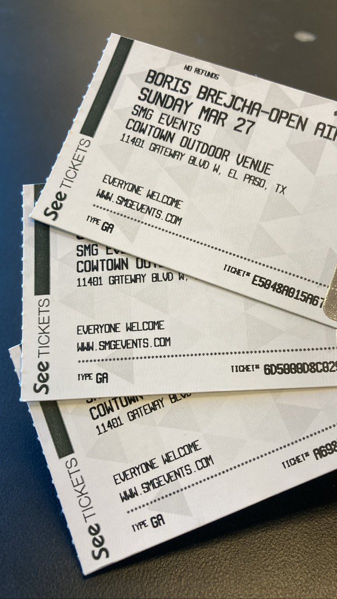 Now available! 

Tickets for <a href="/BB_BORISBREJCHA/">Boris Brejcha</a> 

Don’t miss out!!

<a href="/SMGEVENTS/">SMG Events</a> 
#cowtownbootseventcenter