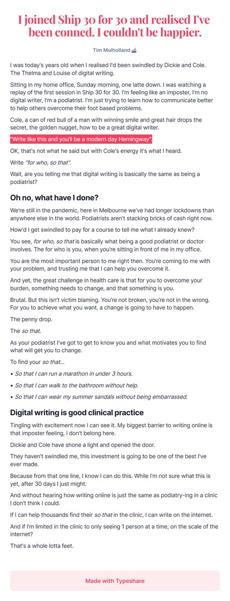 Tim Mulholland👣 tweet media