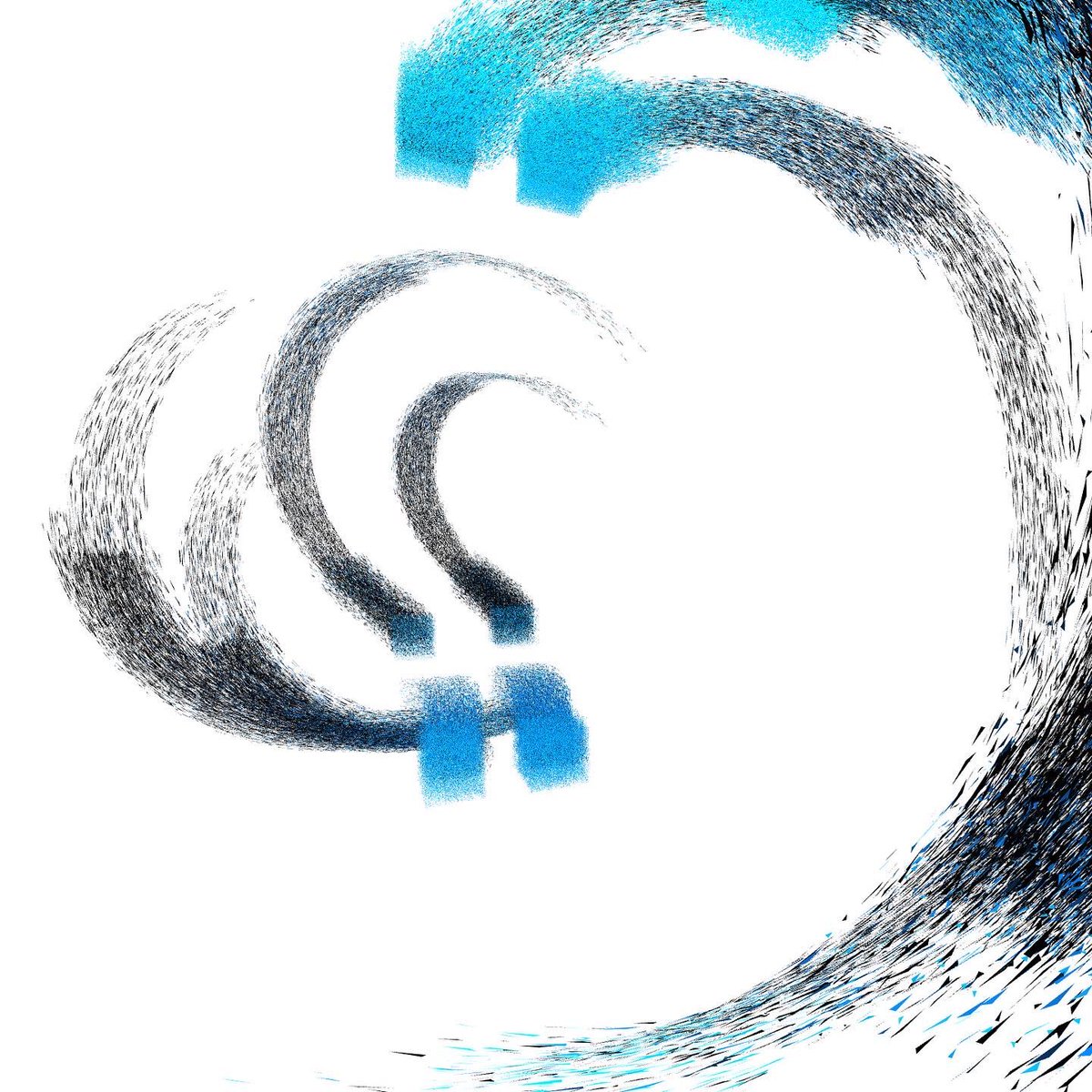 WillGenerate's tweet photo. A few more outputs from my [WIP] warped point clouds. Made with @threejs #generativeart https://t.co/jjN4ZbN6iF