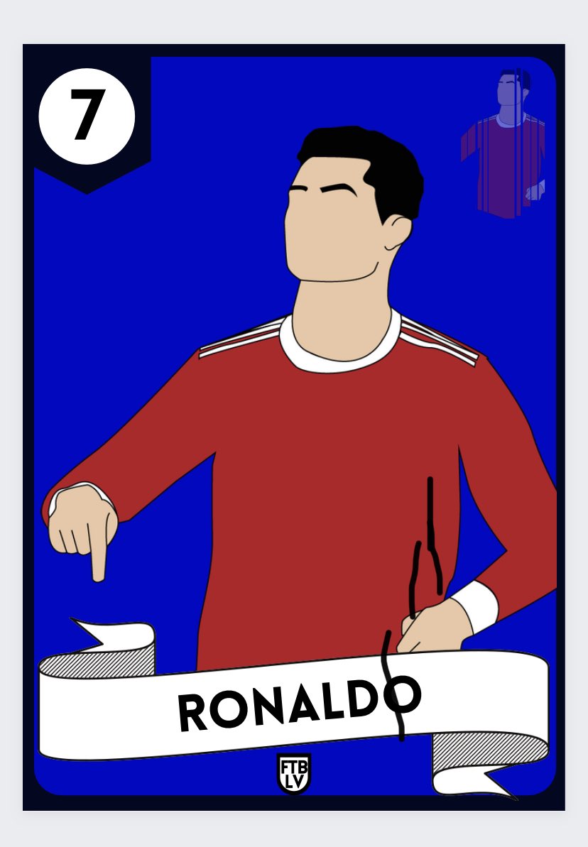 FootbalLoverNFT's tweet photo. Today Cristiano Ronaldo broke a record ⚽️ you can now have his #NFT #OpenSeaNFT #NFTMarketplace #NFTCollector #NFTCommmunity #NFTS #Ronaldo #cristianoronaldo @Cristiano https://t.co/RYwWqXBUQ2