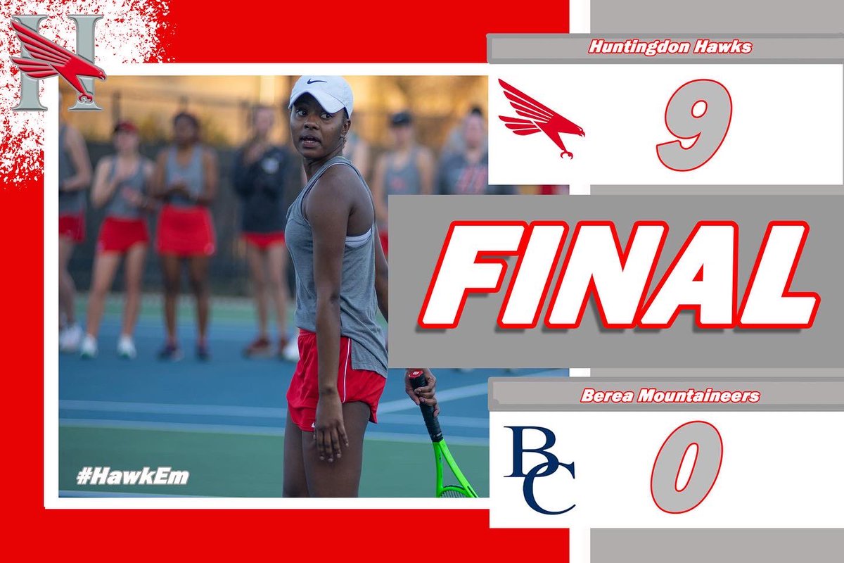HCHawksSports's tweet photo. Tennis shuts down Berea!!#HawkEm https://t.co/q4kiHwAdhg