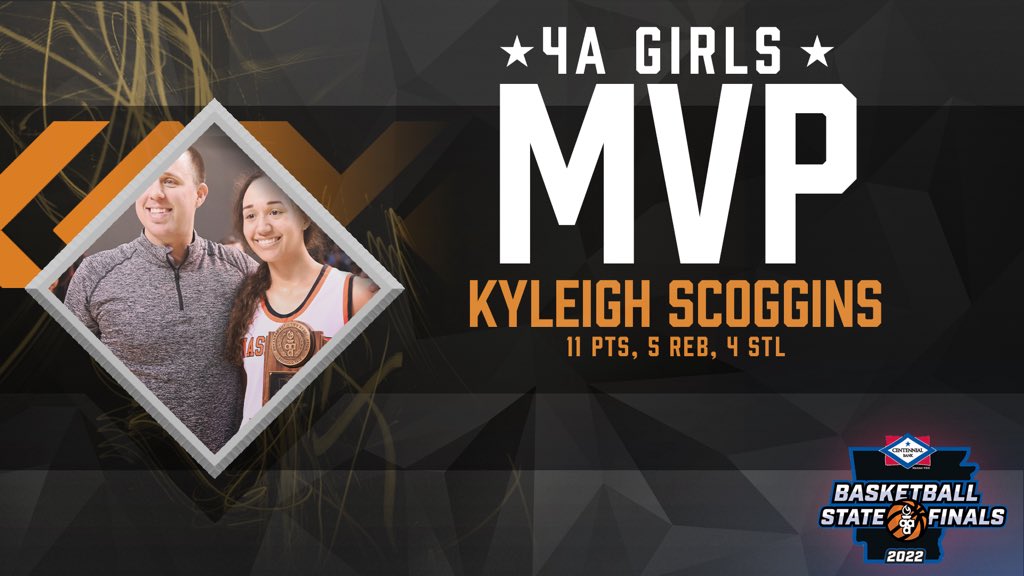ArkActAssn's tweet photo. Nashville wins the 4A girls state championship in a THRILLER! Kyleigh Scoggins wins MVP https://t.co/QWwTL1e2ts