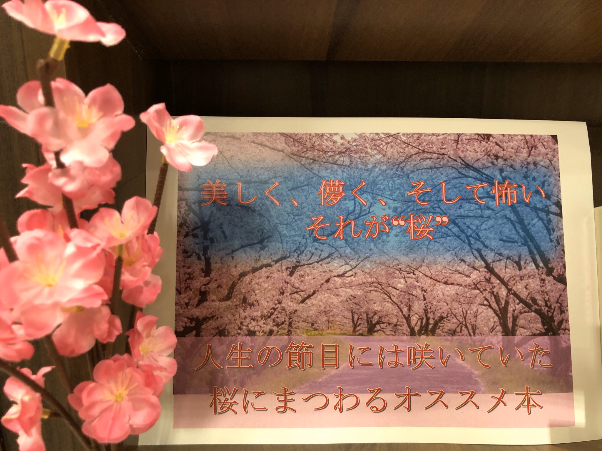 有隣堂 武蔵小杉東急スクエア店 文庫 桜の季節ですね 人生の節目に咲いていた桜にまつわるオススメ本です いかがでしょうか 桜の森の満開の下 阪口安吾 花のいのち 瀬戸内寂聴 花競べ 朝井まかて 李歐 高村薫 カンナ 高田崇史
