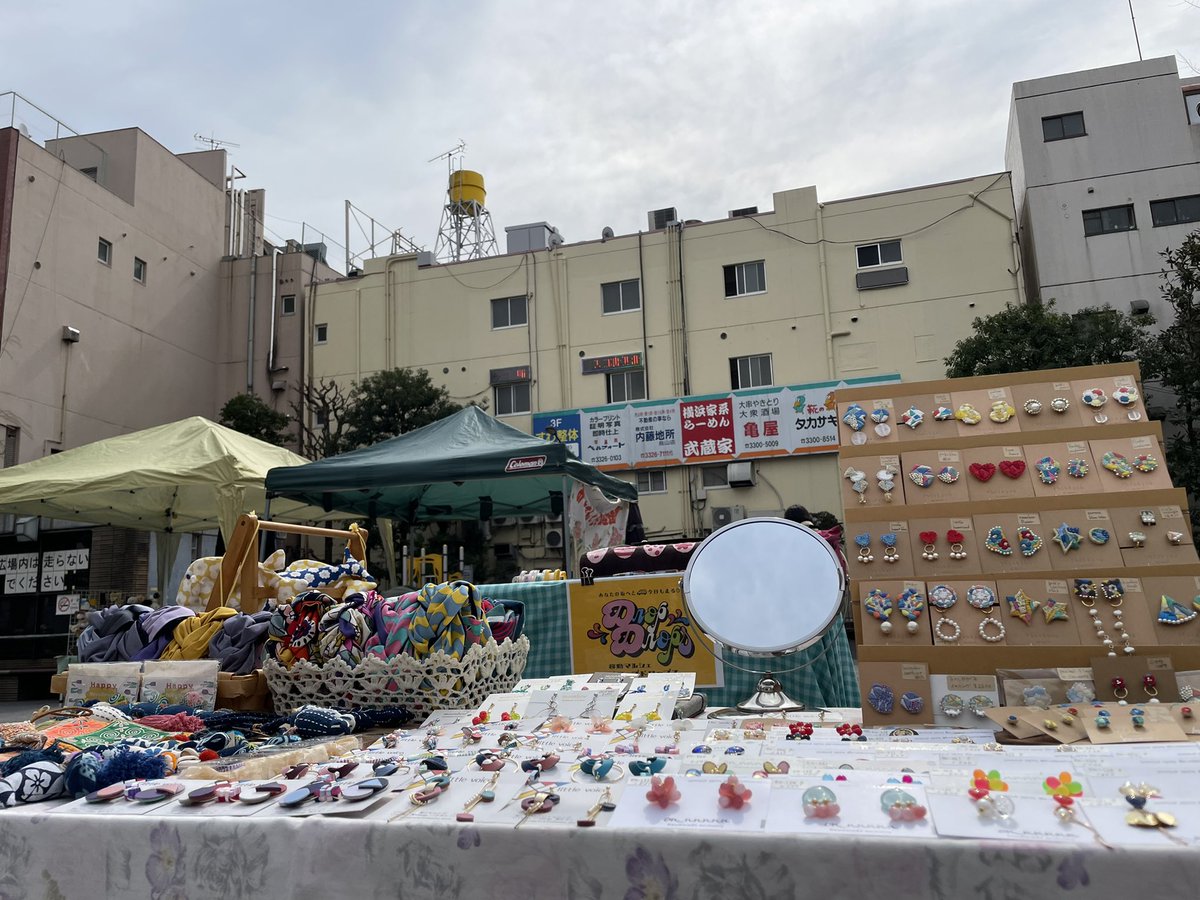 DropDrops2020's tweet photo. 世田谷の烏山区民センターで行われている #オーガニックフェスタ に初出店です♪駅近なので是非お立ち寄り下さい😊
#DropDrops2020 
#ハンドメイド
#移動雑貨店
#移動雑貨屋 https://t.co/mSkYbQGJdN