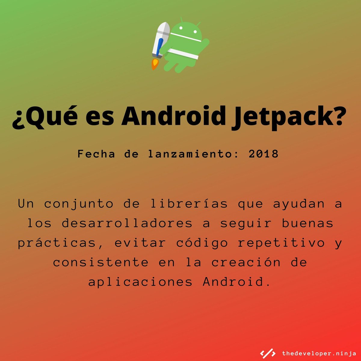 ThedeveloperN's tweet image. Un cambio significativo a la arquitectura del Framework.
.
.
#android #jetpack